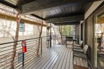 Large private deck 